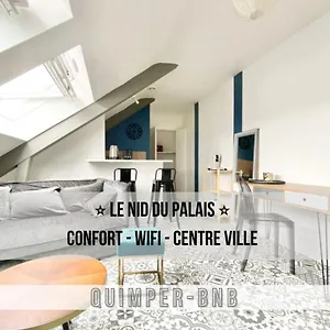 Appartement Le Nid Du Palais - Wifi - Calme - Confort - Palais De Justice, Quimper